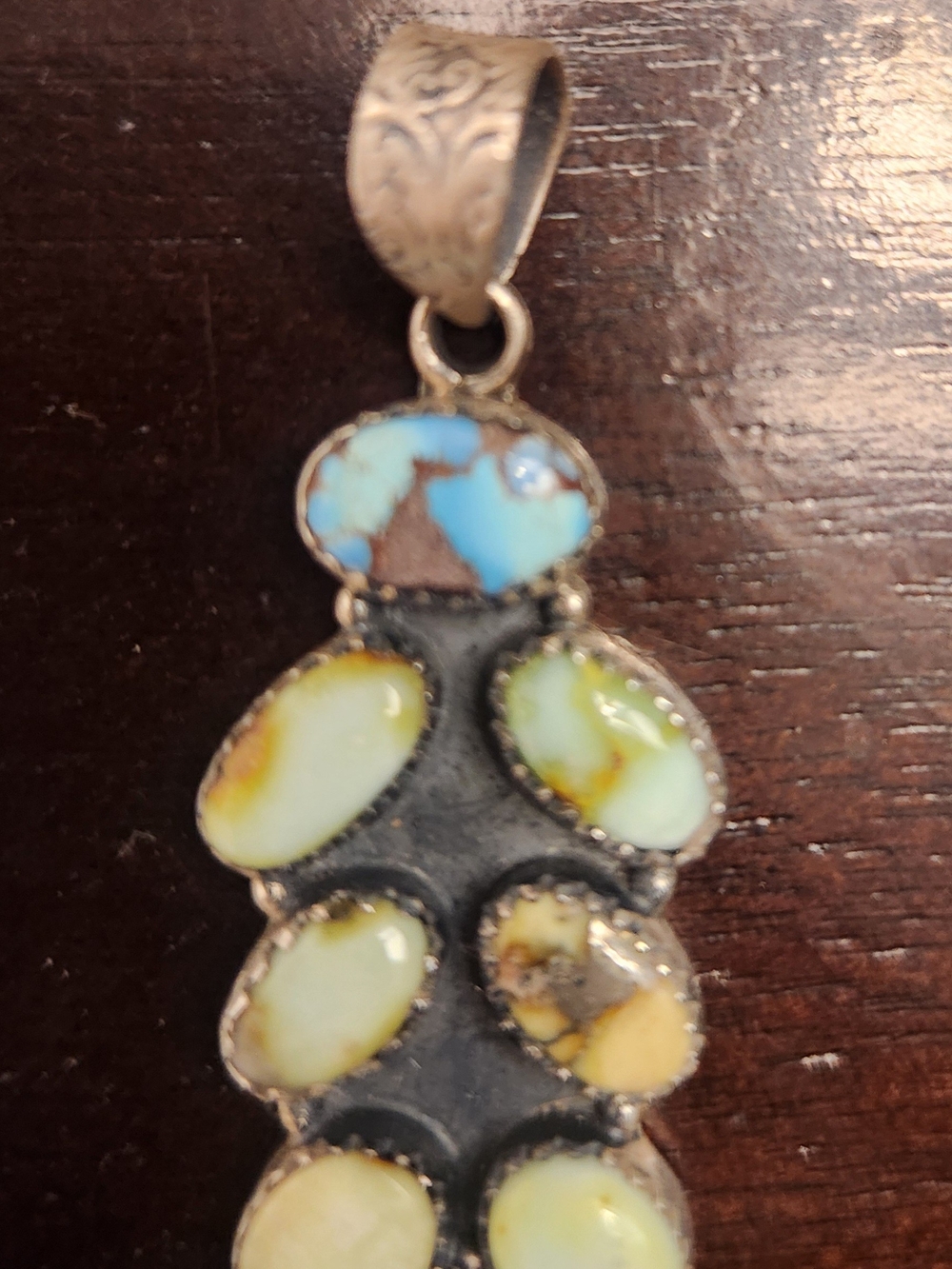 Palamino And Golden Hills Sterling Silver Drop Pendant